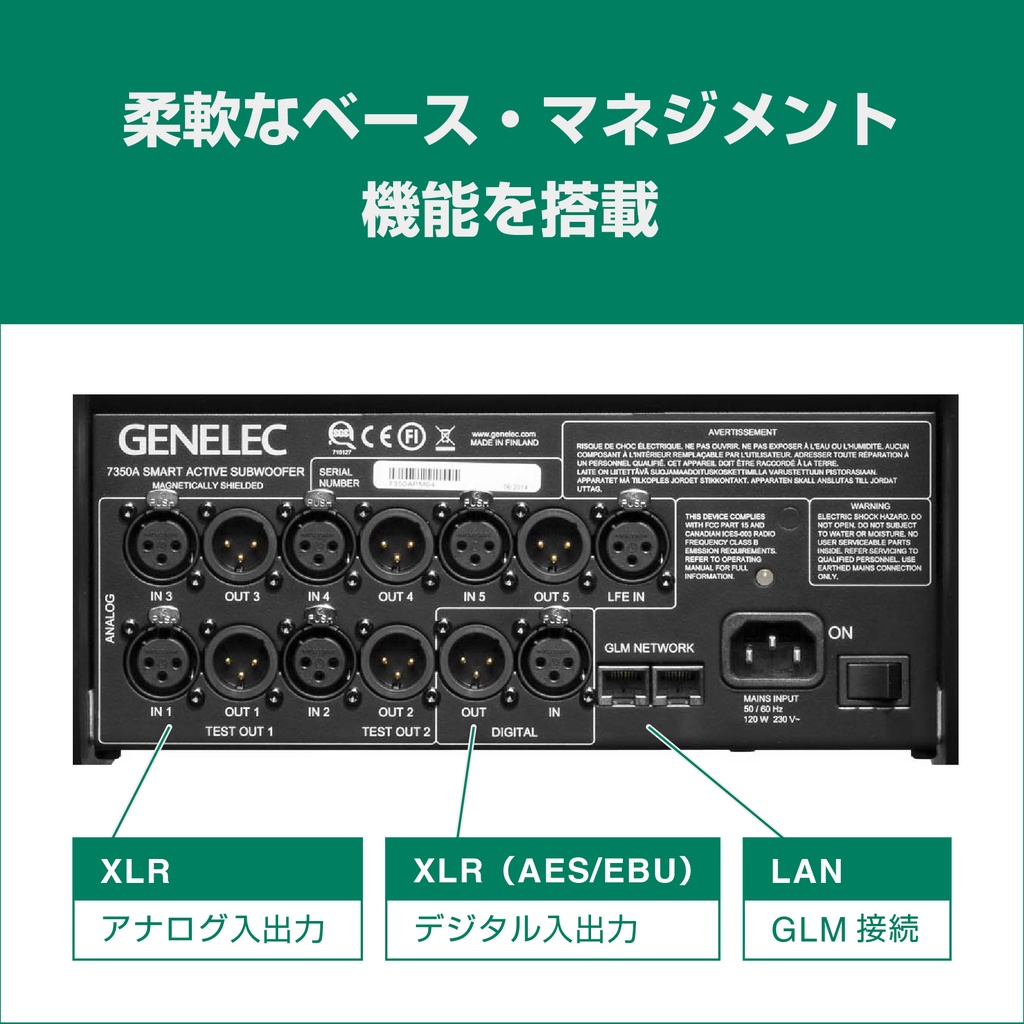 8320ARwM+7350APM 2.1ch GLM Studio