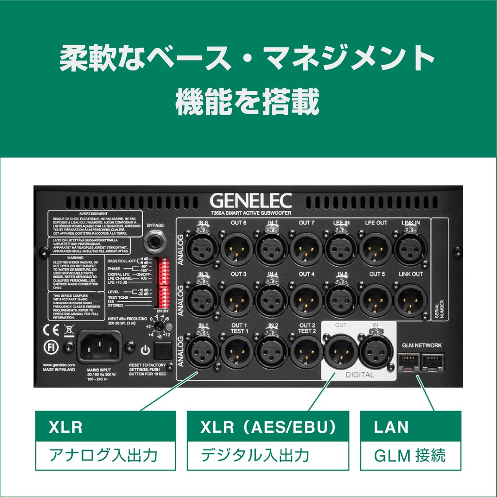 8330AM+7360APM 2.1ch GLM Studio